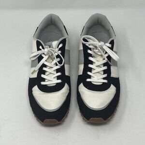 J. Crew trainers sneakers colorblock 11 women white grey black